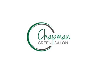 Chapman Green Salon logo design by ArRizqu
