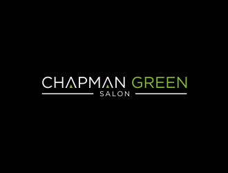 Chapman Green Salon logo design by GassPoll