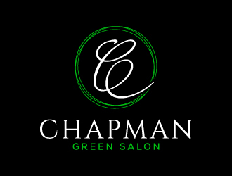 Chapman Green Salon logo design by BrainStorming