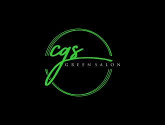 Chapman Green Salon logo design by tukang ngopi
