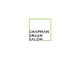 Chapman Green Salon logo design by ndaru
