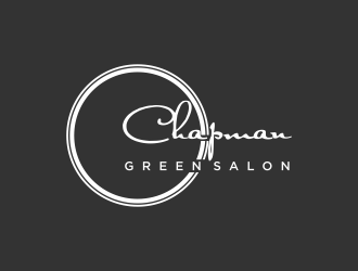 Chapman Green Salon logo design by menanagan