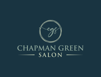 Chapman Green Salon logo design by goblin