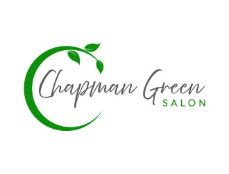 Chapman Green Salon logo design by maserik