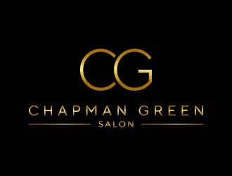 Chapman Green Salon logo design by maserik