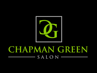 Chapman Green Salon logo design by gilkkj