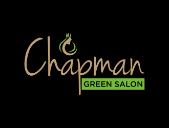 Chapman Green Salon logo design by luckyprasetyo