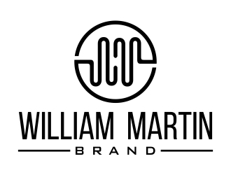 William Martin Brand logo design by cikiyunn