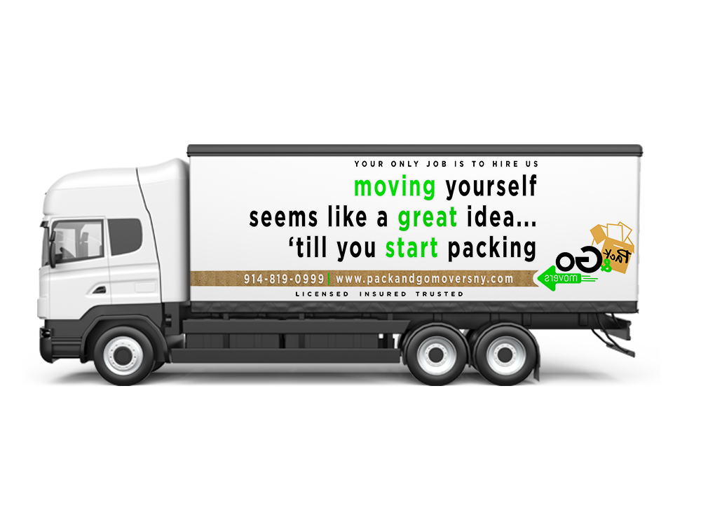Pack & Go Movers  logo design by Niqnish