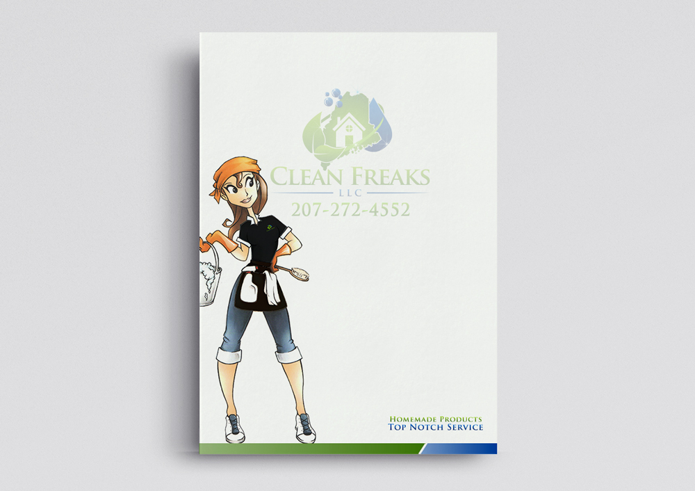 Clean Freaks LLC logo design by KHAI