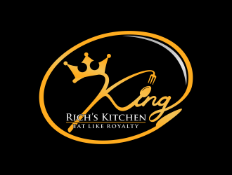 King Rich’s Kitchen logo design by Msinur