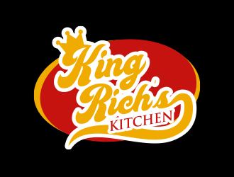 King Rich’s Kitchen logo design by MarkindDesign