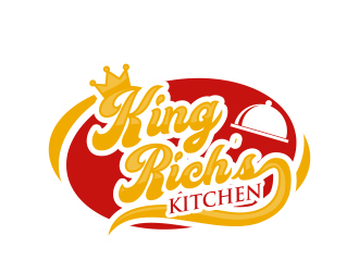 King Rich’s Kitchen logo design by MarkindDesign