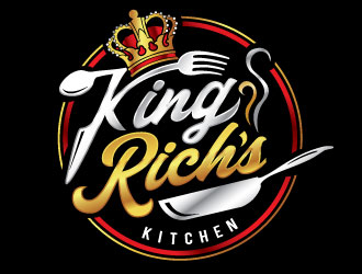 King Rich’s Kitchen logo design by REDCROW