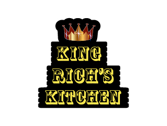 King Rich’s Kitchen logo design by pilKB