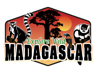 Explore Wild Madagascar  logo design by Sofia Shakir