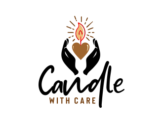 Candle with Care logo design by mrdesign
