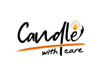 Candle with Care logo design by mrdesign
