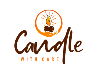 Candle with Care logo design by mrdesign