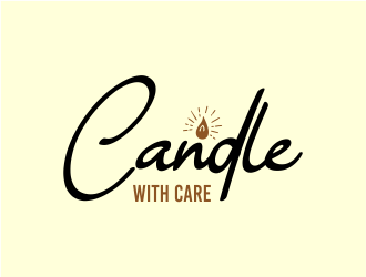 Candle with Care logo design by mrdesign
