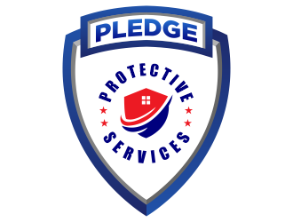 PLEDGE PROTECTIVE SERVICES logo design by jm77788