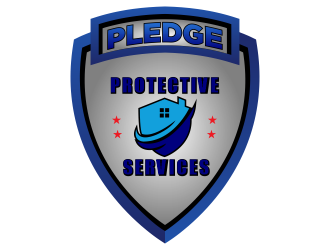 PLEDGE PROTECTIVE SERVICES logo design by jm77788