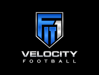 Fit 1 Velocity Football logo design by Gopil