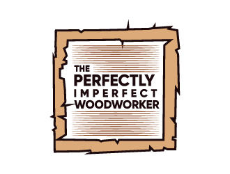 The Perfectly Imperfect Woodworker logo design by Erasedink