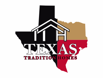 Texas Tradition Homes  logo design by Mahrein