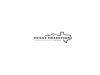 Texas Tradition Homes  logo design by nehel