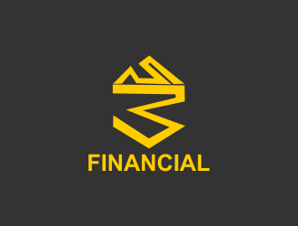 3S Financial logo design by dasam