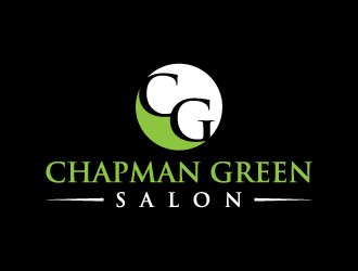 Chapman Green Salon logo design by akilis13