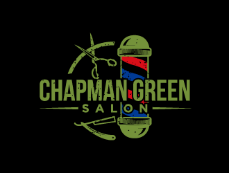 Chapman Green Salon logo design by jafar