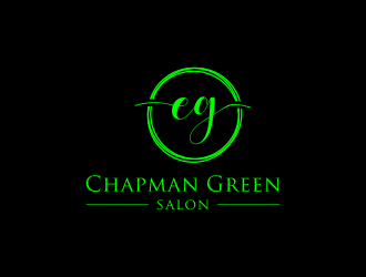 Chapman Green Salon logo design by Zeratu