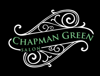 Chapman Green Salon logo design by Roma