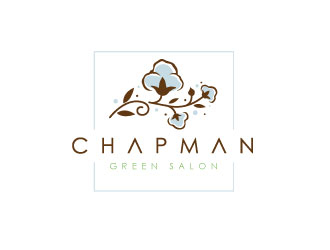 Chapman Green Salon logo design by REDCROW