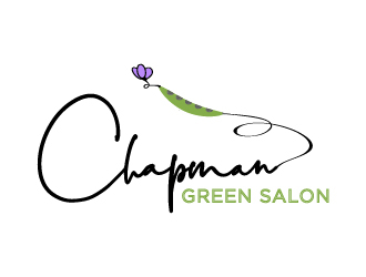 Chapman Green Salon logo design by pilKB