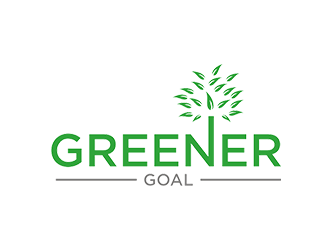 Greener Goal logo design by EkoBooM