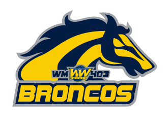 Whitemud West WM403 Broncos logo design by justin_ezra