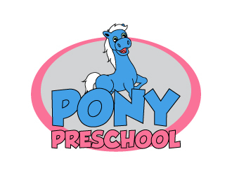 Pony preschool logo design by KDesigns
