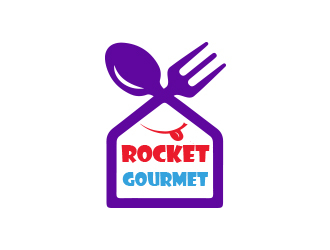 Rocket Gourmet logo design by Rexi_777