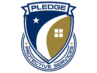 PLEDGE PROTECTIVE SERVICES logo design by MAXR