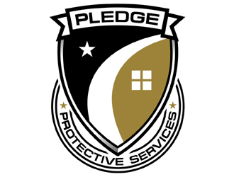 PLEDGE PROTECTIVE SERVICES logo design by MAXR
