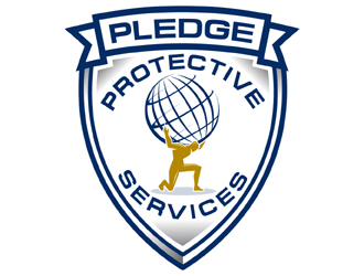 PLEDGE PROTECTIVE SERVICES logo design by MAXR