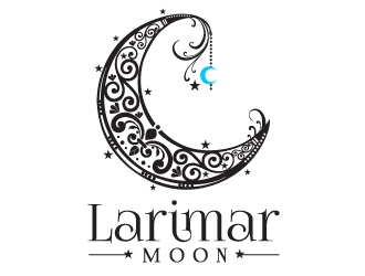 Larimar Moon logo design by Suvendu