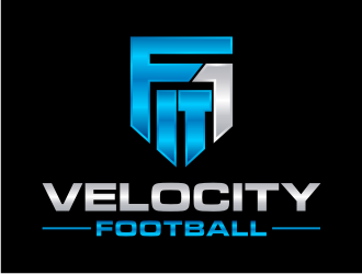 Fit 1 Velocity Football logo design by Franky.