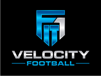 Fit 1 Velocity Football logo design by Franky.