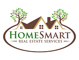 Home Smart Real Estate Services logo design by PrimalGraphics