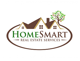Home Smart Real Estate Services logo design by PrimalGraphics