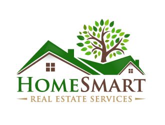 Home Smart Real Estate Services logo design by akilis13